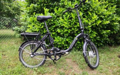 Elektro-Klapprad mit Rücktrittbremse