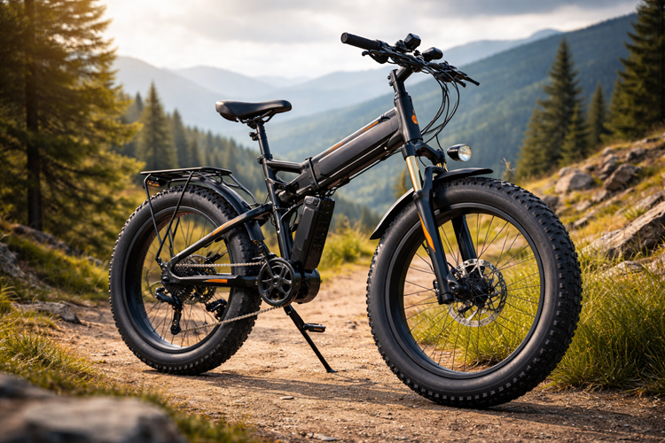 E-Bike-Fatbike Klapprad Test