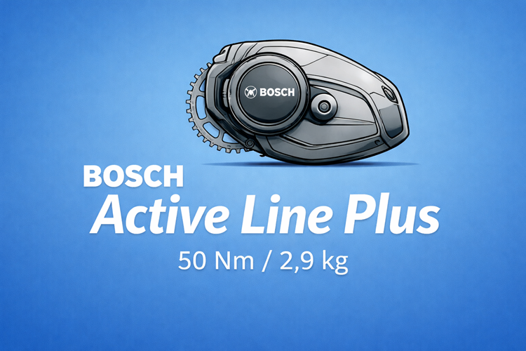 Bosch Active Line Plus Mittelmotor mit 50 Nm Drehmoment und 2,9 kg Gewicht im Überblick