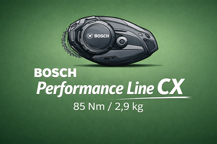 Bosch Performance Line CX Mittelmotor mit 85 Nm Drehmoment und 2,9 kg Gewicht im Überblick