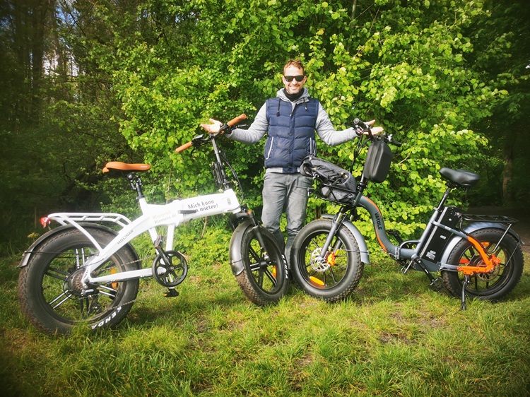 MYVELO Molinar und Vakole Y20 Pro im direkten Vergleich mit Klemens im Wald